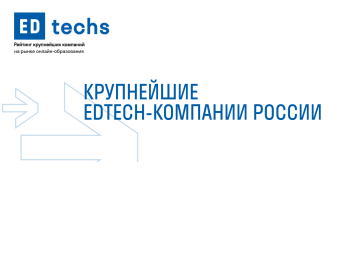 IThub на 32-месте в рейтинге крупнейших EdTech-компаний России